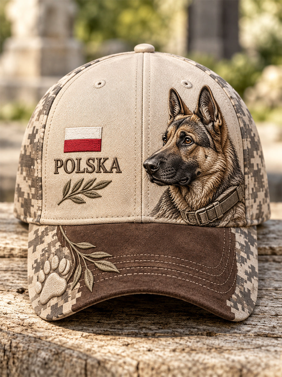 Czapka unisex z motywem kultury wojskowej Polski